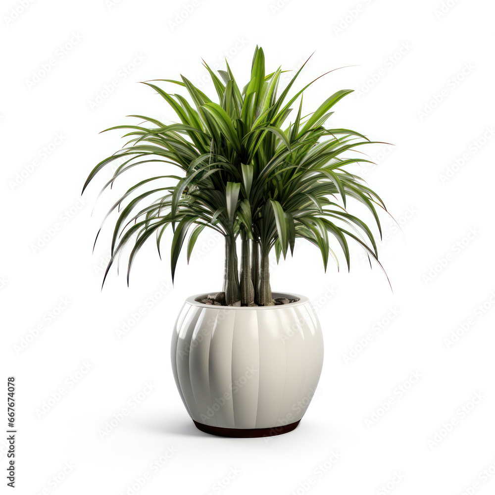 Dracaena Studio Shot Isolated on Clear Background, Generative AI Dracaena Studio Shot Isolated on Clear Background, Generative AI