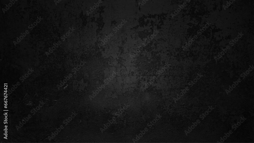 Fototapeta premium Grunge black background or texture with space, Distress texture, Grunge dirty or aging background.