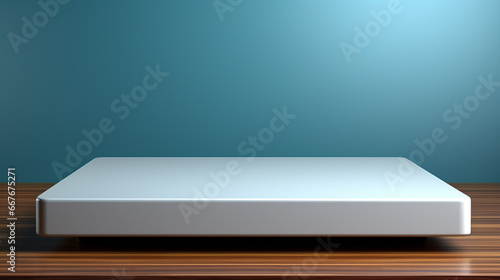 blank podium display image with sleek and modern