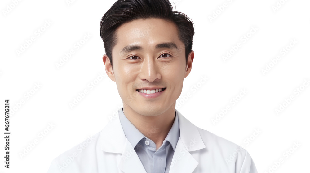Portrait of a young Asian male doctor Portrait of a young Asian male doctor