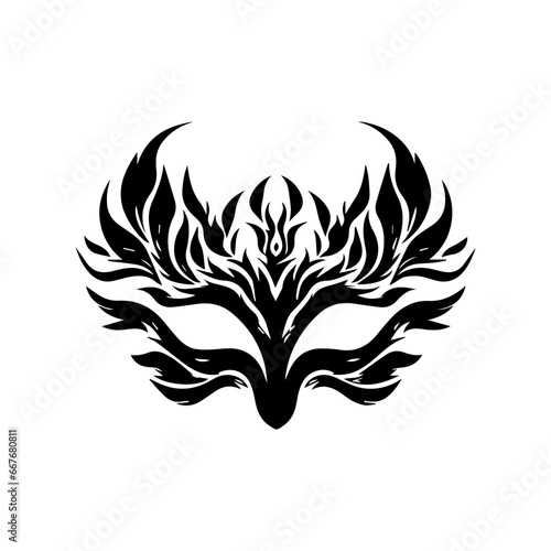 Filigree Masquerade Mask feathers element for carnival birthday party vector illustrator.