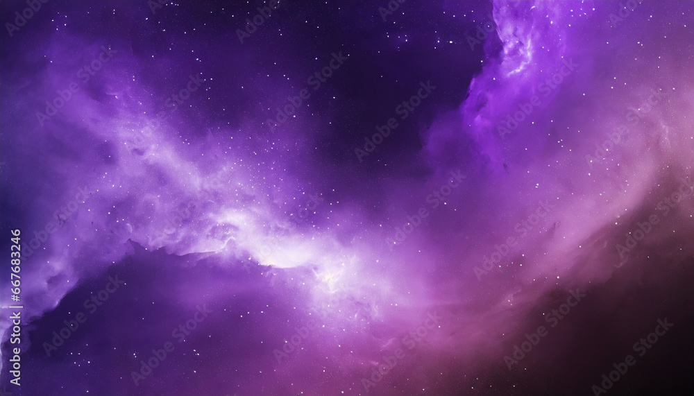 Fototapeta premium purple gradient cosmic galaxy abstract nebula cloudscape hd phone wallpaper ai generated