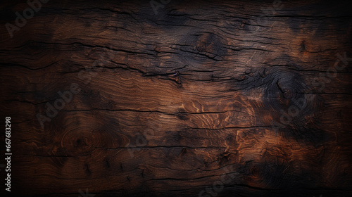 Burnt Wood Textured Background Wallpaper