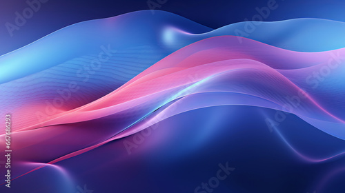 Abstract technology fabric waves background