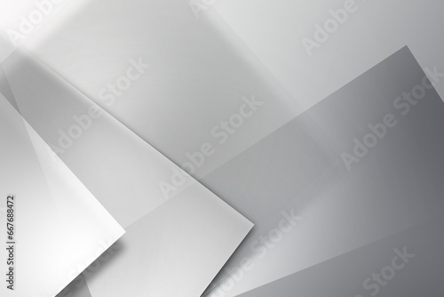 White gradient background with light shape for modern advertising graphics and website illustration