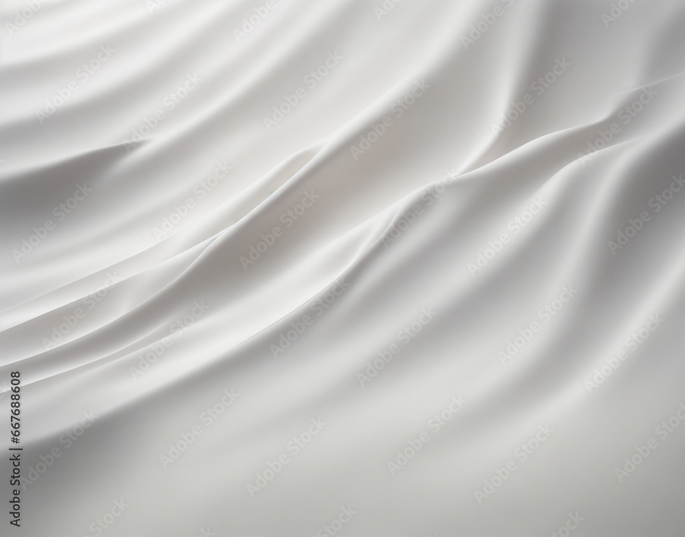 white silk background