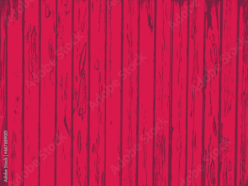 Weathered red barn wall with pealing paint textured background