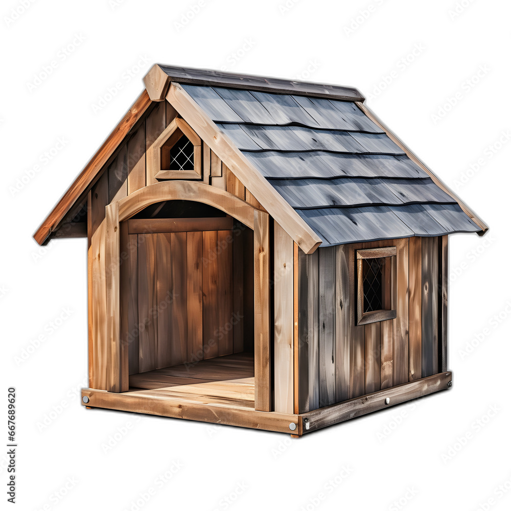 kennel isolated on transparent or white background, png