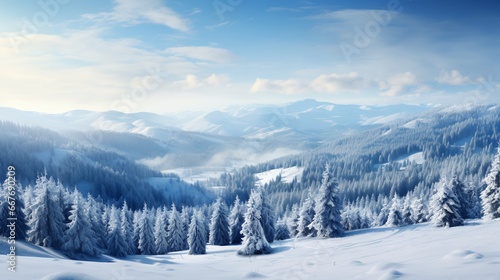 winter mountain landscape © labinot
