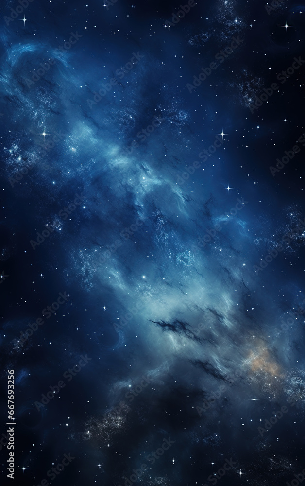 Naklejka premium cosmic starry sky background,created with Generative AI tecnology.
