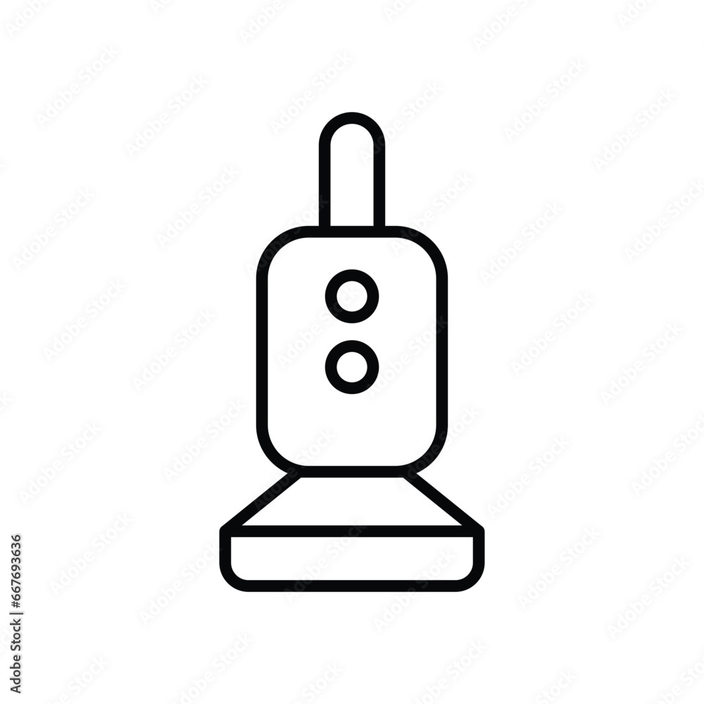 Vacuums cleaner icon isolate white background vector stock illustration Vacuums cleaner icon isolate white background vector stock illustration