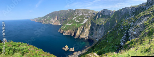 Ocean coast of Ireland