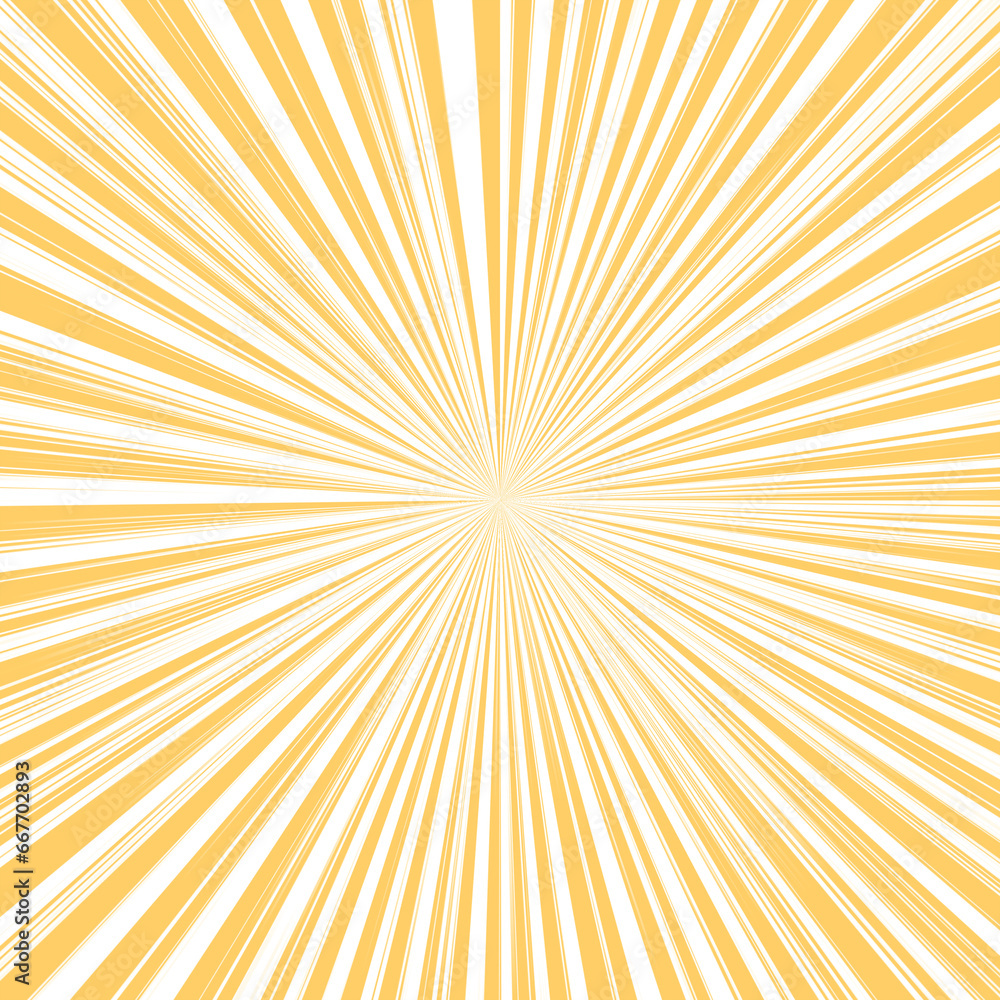 Fototapeta premium Sunburst transparent