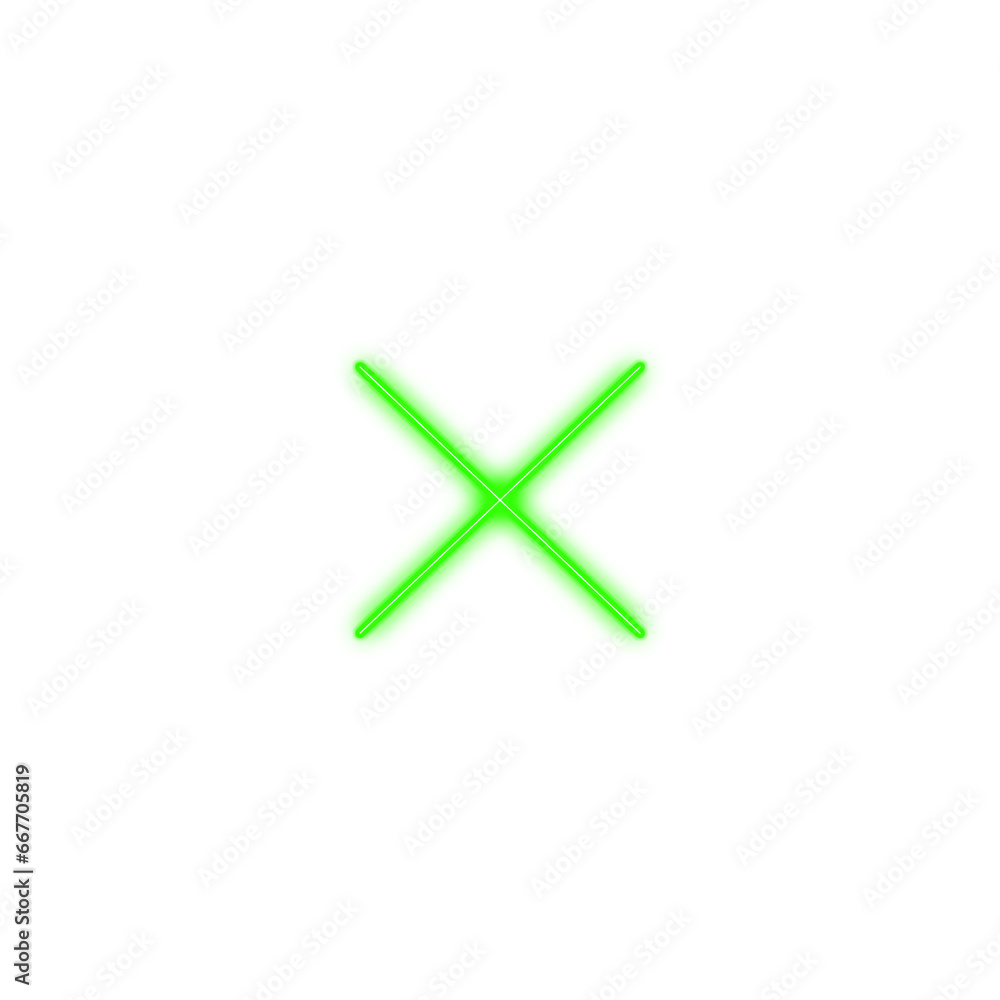 neon cross icon on transparent background. light x mark. neon light icon isolated neon cross icon on transparent background. light x mark. neon light icon isolated