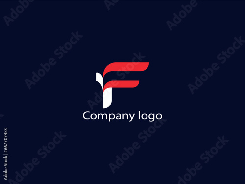 f letter logo