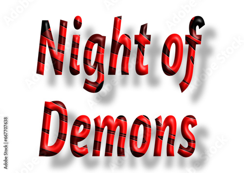 Night of Demons - Halloween - great for website, email, greeting card, presentation, postcard, book, t-shirt, sweatshirt, sticker, book, gift wrap, printables

