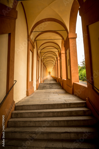 The longest Portico in the world  The Portico di San Luca  Bologna  Italy