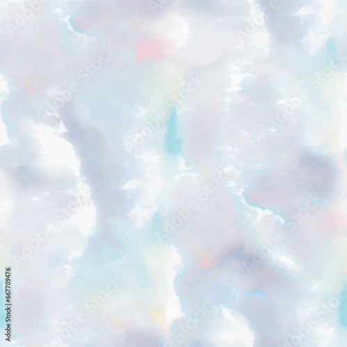 Tie Dye Space. Light Watercolor Texture. Cloud White Grunge. Tie Dye Watercolour. Blue Cloud Pattern. Tie Dye Effect Texture. Gray Gradient Light. Tye Dye Pattern. Grey Vector Texture. Blue Dip Light.