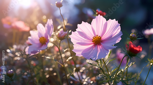 Beautiful flowers background wallpaper poster PPT