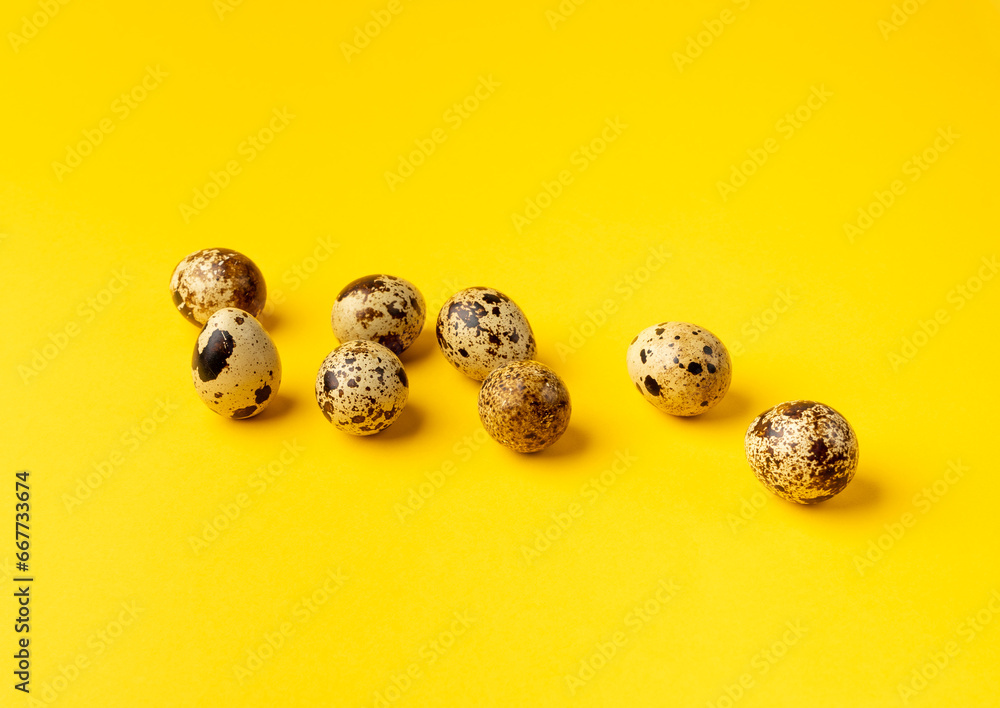 Quail Eggs, Diet Egg, Healthy Breakfast, Natural Organic Nutrition, Salad Ingredient Spotted Quail Egg