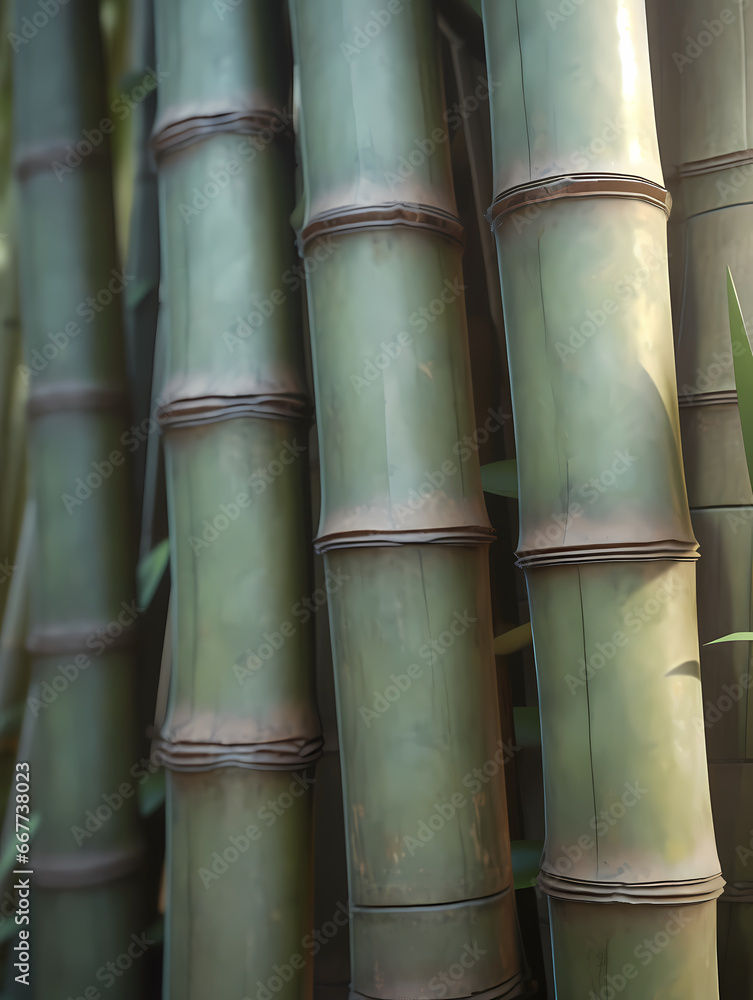 Green bamboo forest background wallpaper poster PPT Green bamboo forest background wallpaper poster PPT