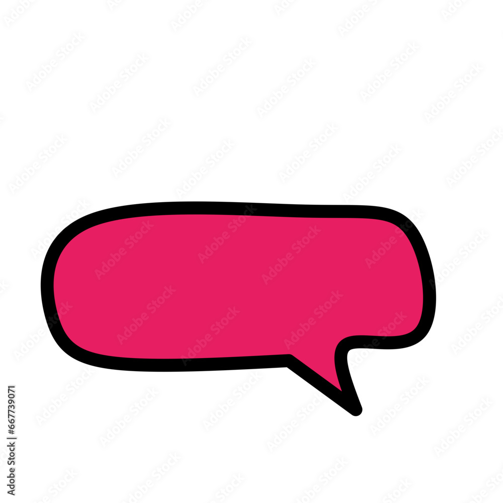 Hand drawn doodle speech bubbles Hand drawn doodle speech bubbles