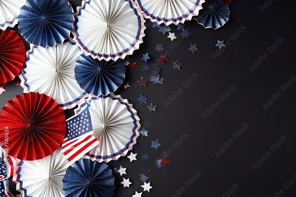 independence Day Celebration and anniversary concept banner independence Day Celebration and anniversary concept banner