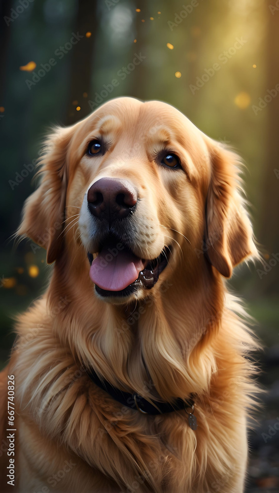 golden retriever dog