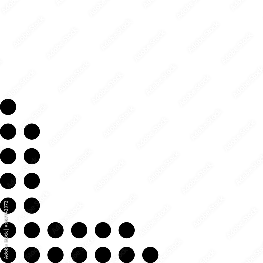 Dot Geometric Corner Dot Geometric Corner