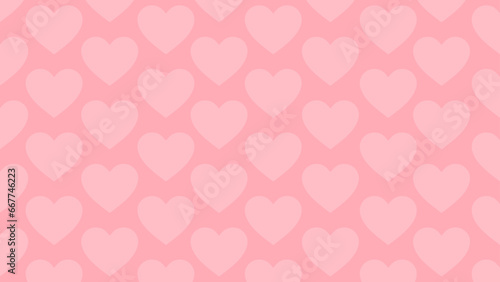 vector pink heart pattern background