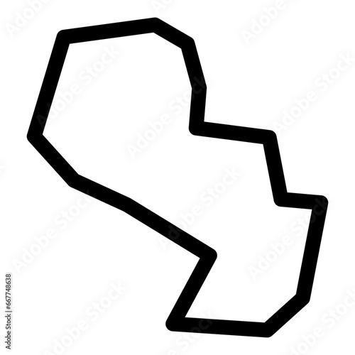 Paraguay's map