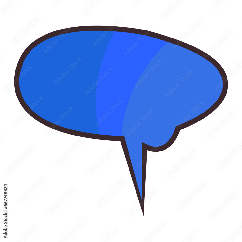 vector comic speech bubble to fill written text vector comic speech bubble to fill written text