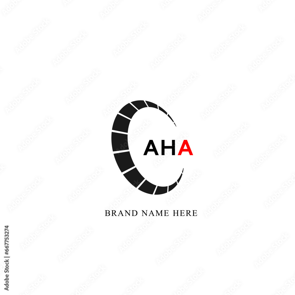AHA logo. A H A design. White AHA letter. AHA, A H A letter logo design. Initial letter AHA linked circle uppercase monogram logo. AHA logo. A H A design. White AHA letter. AHA, A H A letter logo design. Initial letter AHA linked circle uppercase monogram logo.