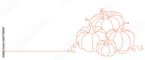 Pumpkin thanksgiving element vector illustration