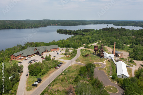 Resort Next to Historic Site in Ely Minnesota USA photo