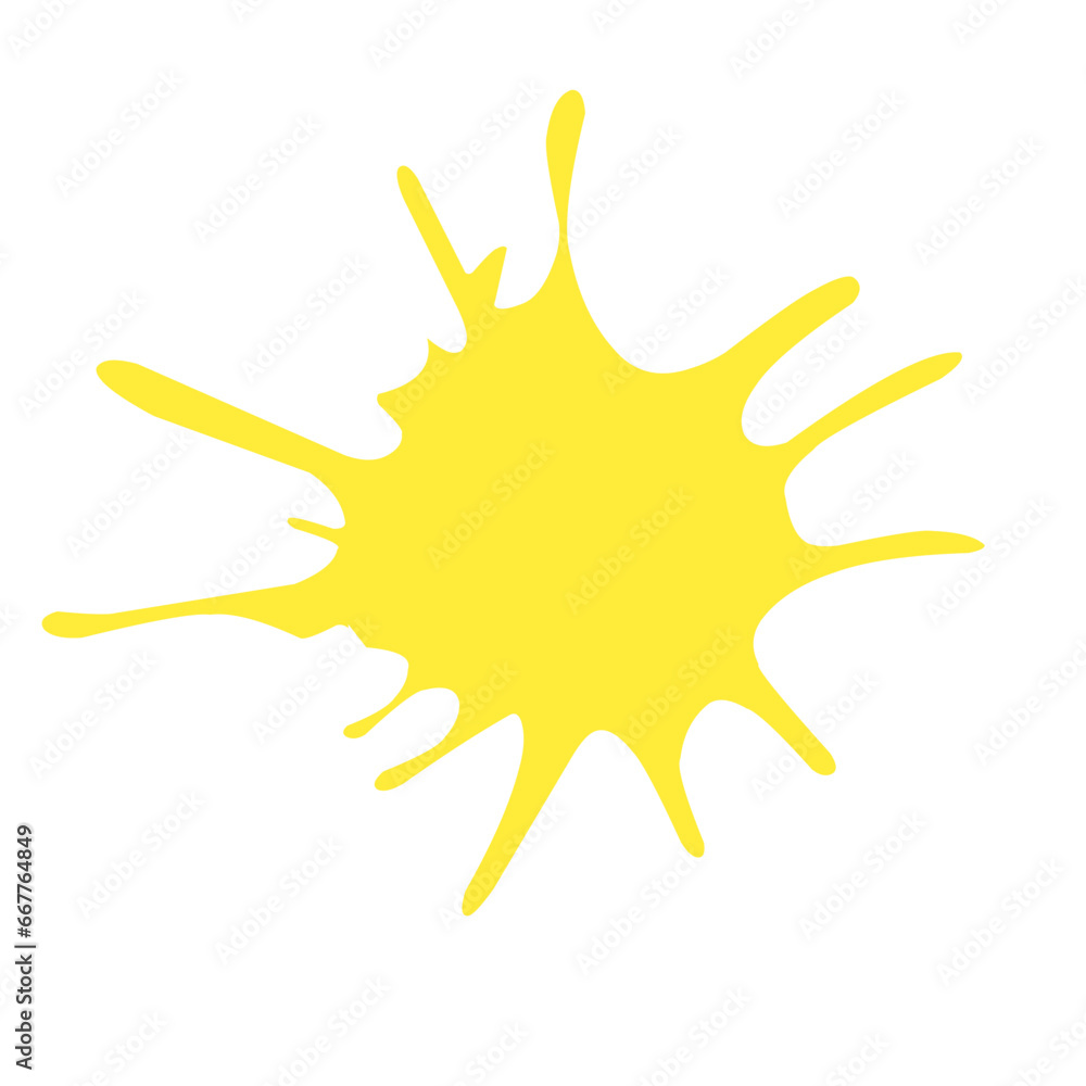 yellow paint splash yellow paint splash