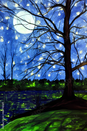 trees in the forest