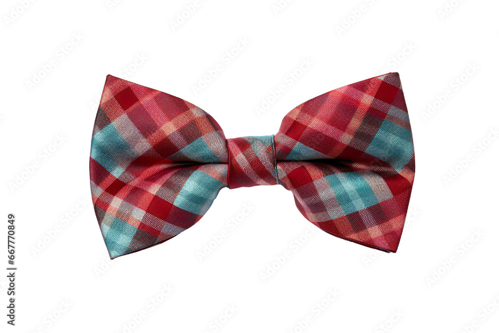 Naklejka premium Beautiful Bow tie isolated on a white background PNG