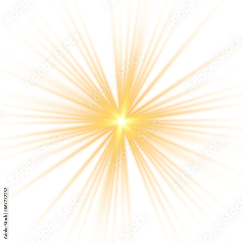 Yellow sun, a flash, a soft glow without departing rays.