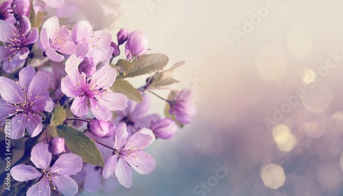 Lavender flowers in the garden in pastel colors © melih 