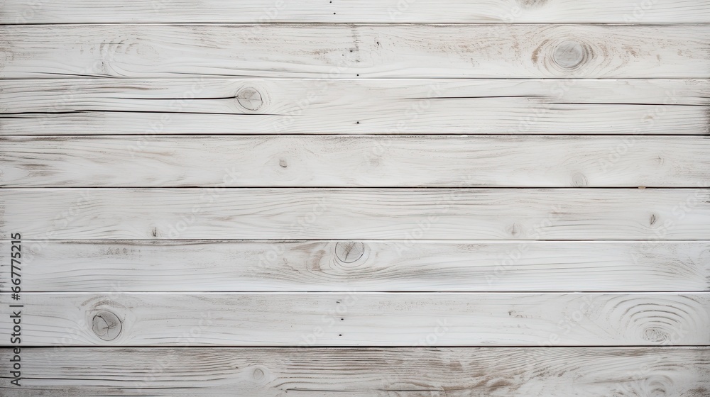 Obraz premium White wooden texture background