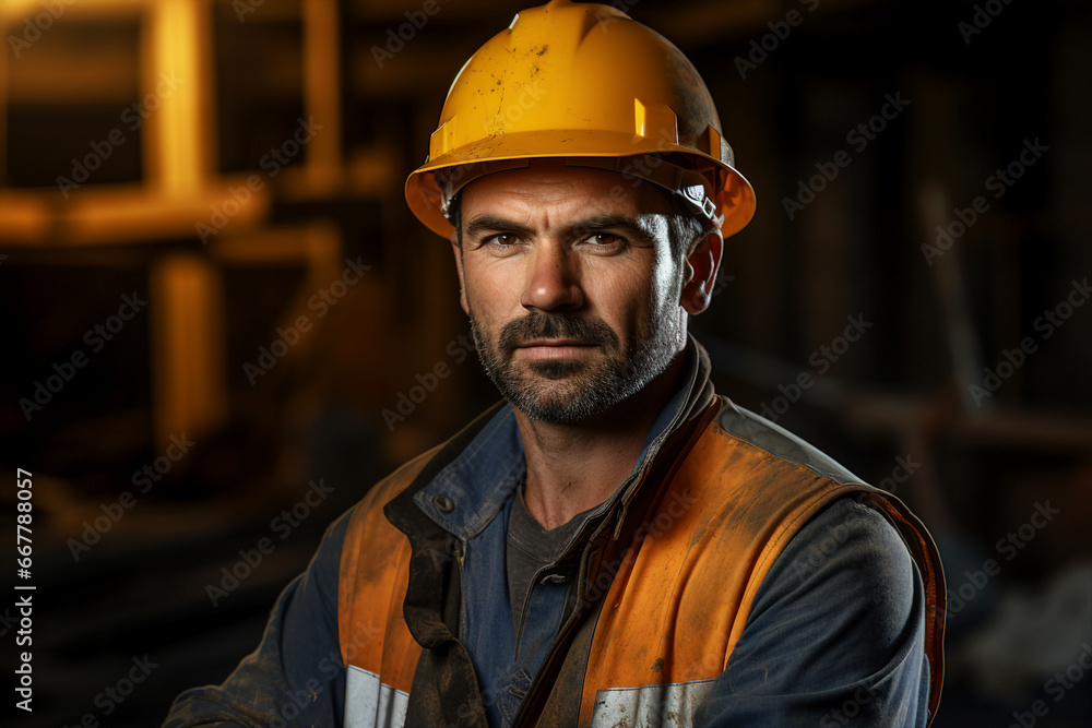 Photography of handsome nice man professional worker created with generative AI Photography of handsome nice man professional worker created with generative AI