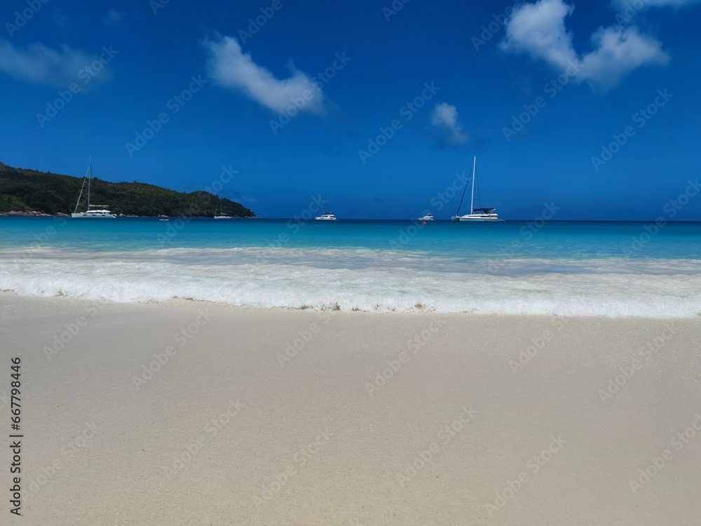 Fototapeta premium Seychelles Beach 