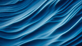 abstract  blue  wavy surface background
