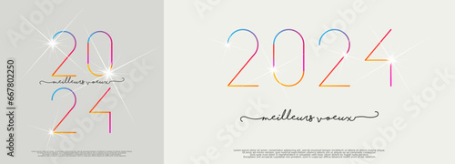 2024 - Meilleurs vœux - Bonne année
