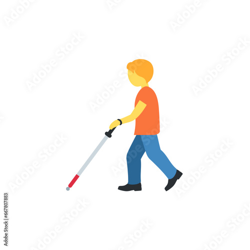 🧑‍🦯 Person with White Cane