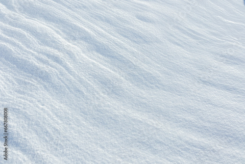 texture of cold winter snow
