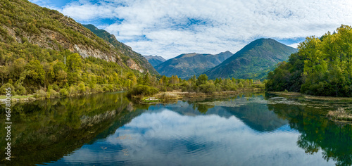 Cardet reservoir, in the Vall de Boi Catalonia Spain