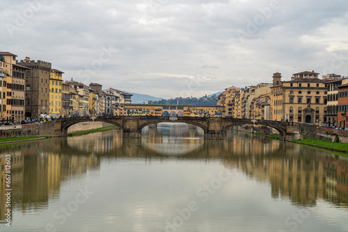The Ponte Vecchio, medieval bridge over the Arno River in Florence (Italy) © MARIO MONTERO ARROYO