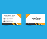 Double-sided creative business card .